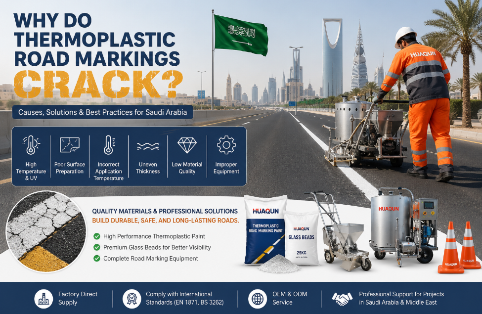 Ultimi blog aziendali su Perché le segnaletiche stradali termoplastiche si crepano? Cause, soluzioni e migliori pratiche per l'Arabia Saudita