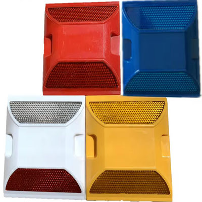 comprare Occhi di gatto ABS Riflettori stradali di plastica, segnalatori stradali riflettenti Rosso Bianco Verde Blu fabbricazione online