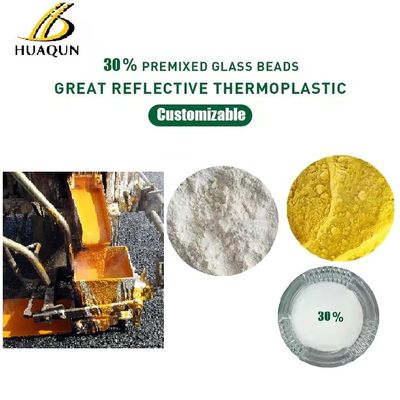 comprare Vernice di marcatura a caldo riflettente personalizzabile con linea di fusione a caldo 30% perline di vetro Vernice di marcatura stradale termoplastica fabbricazione online