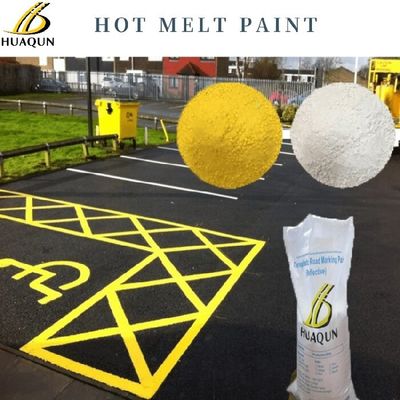 comprare Vernice di segnalamento stradale termoplastico ad alte prestazioni riflettenti giallo e bianco o personalizzata fabbricazione online