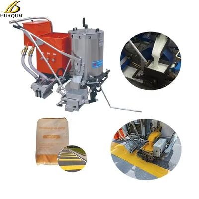 Acquistare Macchina di marcatura stradale termoplastica azionata, attrezzatura di marcatura stradale a spinta manuale fabbricazione online