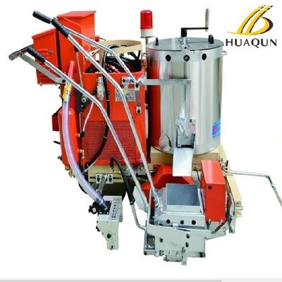 comprare Macchina di marcatura stradale termoplastica anti scivoloso a mano 265 kg per segni di traffico convessi fabbricazione online