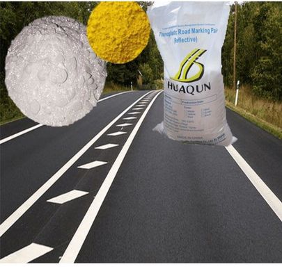 comprare Produttori di fusione a caldo AASHTO Vernice riflettente per autostrade Vernice termoplastica per segno stradale 30%Perline di vetro pre-miscelate Vernici di segno stradale fabbricazione online