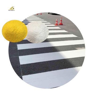 comprare Vernice di marcatura stradale termoplastica riflettente con 20% di perline di vetro per la marcatura del pavimento fabbricazione online