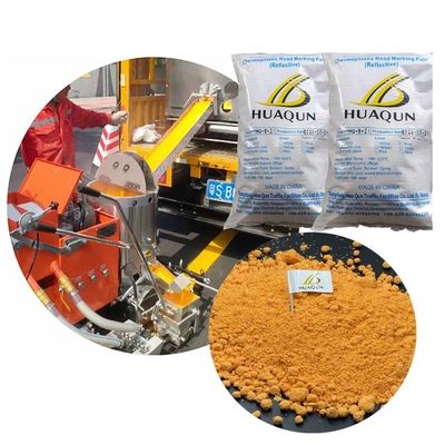 comprare Rivestimento ad alte prestazioni di vernice termoplastica per la marcatura stradale a impostazione rapida e riflettente fabbricazione online