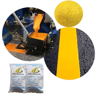 Acquistare Fusione a caldo Vernice termoplastica di marcatura stradale Giallo Colore liscio e fluido fabbricazione online