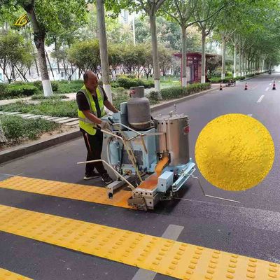 comprare Vernice di segnalamento stradale termoplastica impermeabile agli UV, ad alta retroreflessione con perline di vetro fabbricazione online