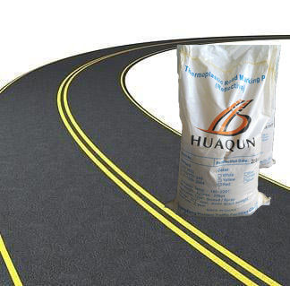Acquistare Vernice termoplastica per segnaletica stradale ad alta riflettenza con perle di vetro premiscelate al 5% per la segnaletica stradale delle autostrade delle Filippine fabbricazione online