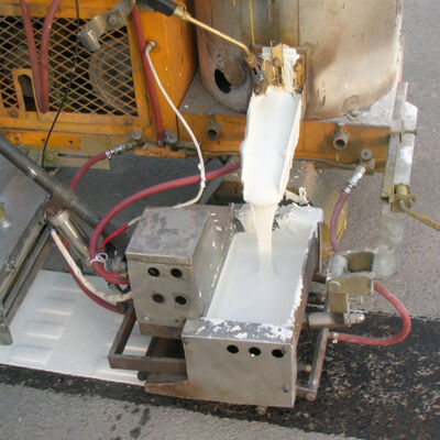 Acquistare Vernice in polvere di fabbrica Brilla nel buio Vernice termoplastica di marcatura stradale Giallo e bianco Asciugatura rapida fabbricazione online