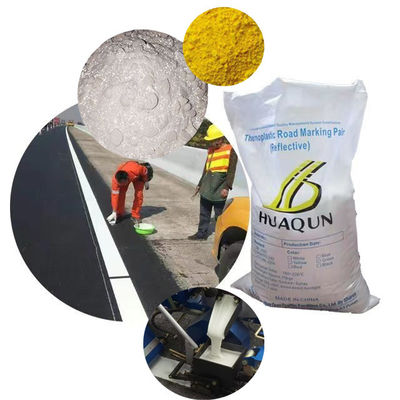Vernice per marcature stradali termoplastiche ad alto indice riflettente Rivestimento in polvere con perline di vetro Prodotto prevalentemente in resina