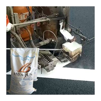 Vernice termoplastica di marcatura stradale ad alta riflettività e di lunga durata per la marcatura stradale con perline di vetro