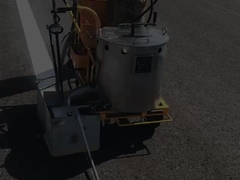 Vernice riflettente termoplastica ecocompatibile