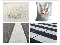 Vernice termoplastica bianca convessa