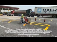 Vernice termoplastica gialla