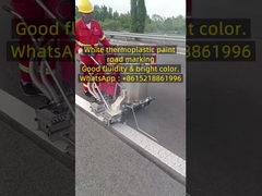 Vernice termoplastica bianca