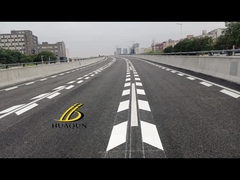 Vernice a fusione calda riflettente il traffico Vernice termoplastica standard personalizzata