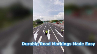 Come dipingere le frecce su un'autostrada utilizzando strumenti semplici?